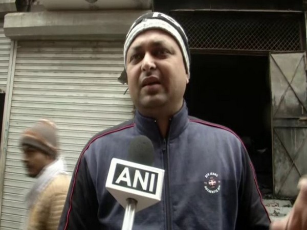 AAP MLA Rituraj Jha speaks to ANI in New Delhi [Photo/ANI]