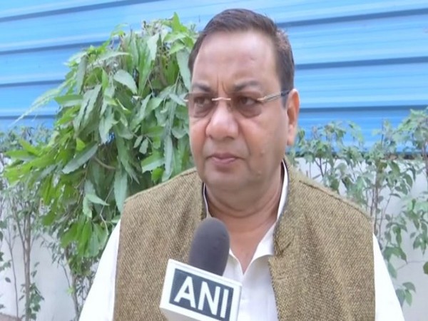 Aam Aadmi Party (AAP) Rajya Sabha MP, Sushil Gupta speaking to reporters on Thursday. Photo/ANI