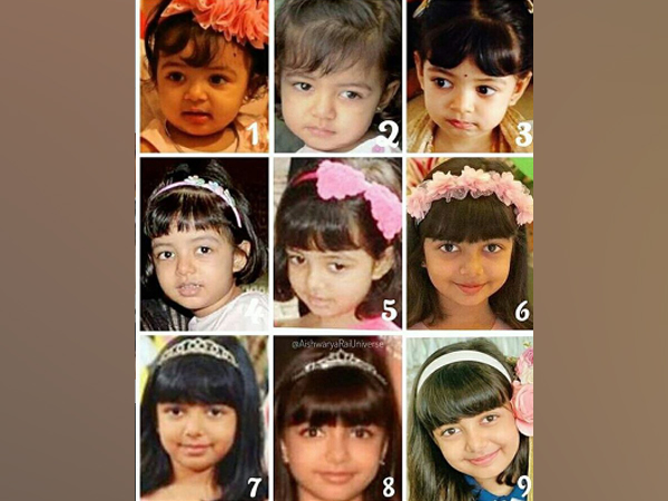 Collage of Aaradhya's pictures (Image Source: Instagram)