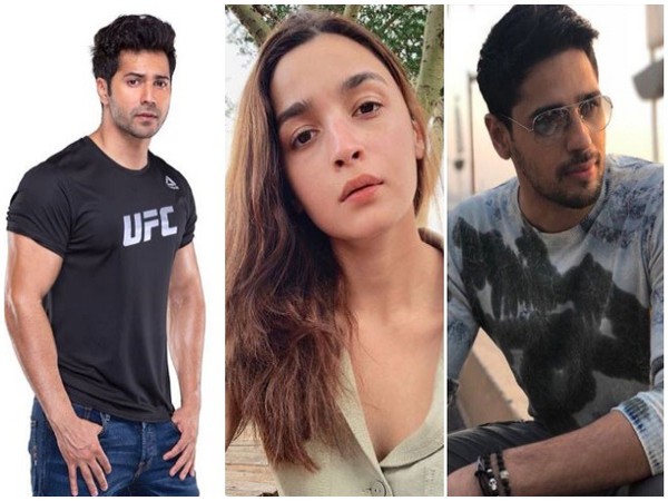 Varun Dhawan, Alia Bhatt and Sidharth Malhotra, Picture courtesy: Instagram