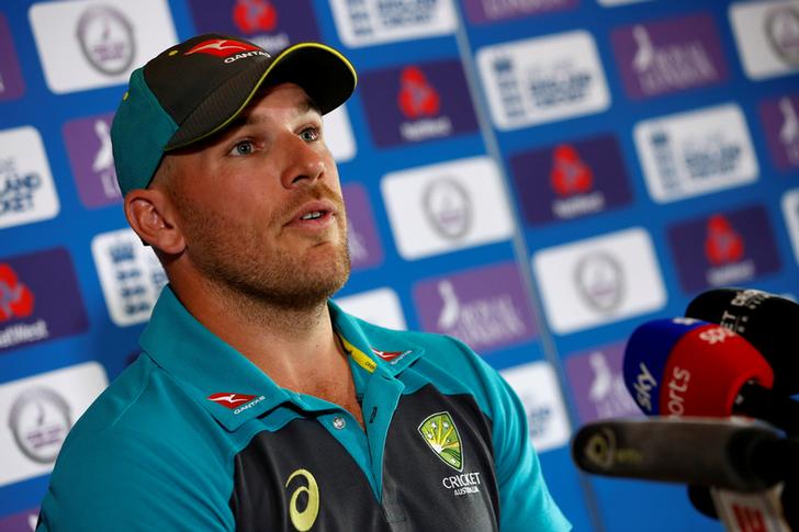 Australia captain Aaron Finch 