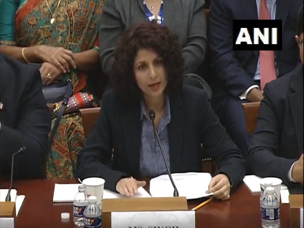 Aarti Tikoo Singh, senior Indian journalist from Kashmir at US House Foreign Affairs Committee hearing on Tuesday