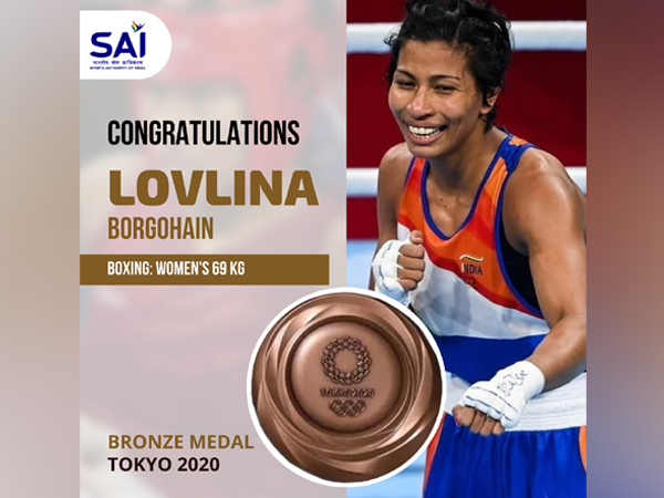 Lovlina Borgohain (Photo: SAI Media's Twitter)