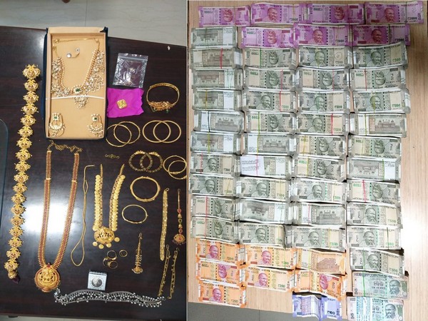 The seized items from the bank locker. (Photo/ANI)