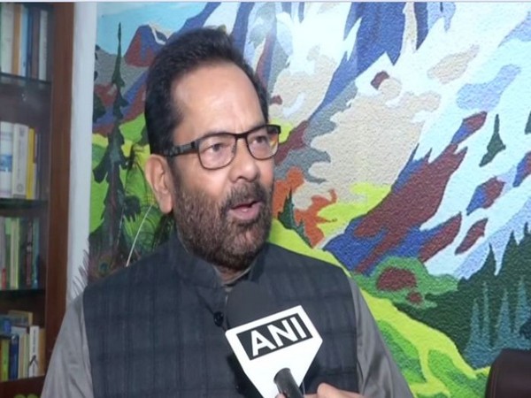 Minority Affairs Minister Mukhtar Abbas Naqvi (File photo)