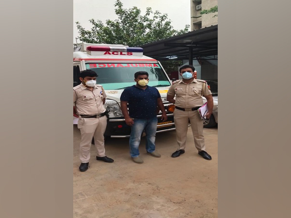The owner of the ambulance service company arrested by the Delhi Police. 