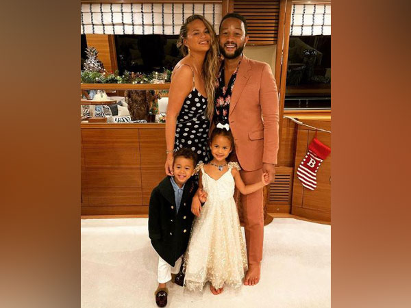 Chrissy Teigen and family (Image courtesy: Instagram)