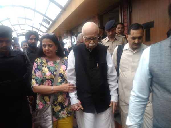 Lal Krishna Advani in Shimla on Monday (Photo/ANI)