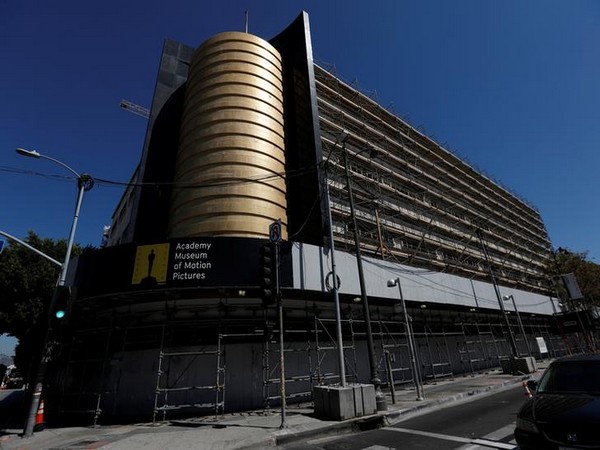 The construction site for the Academy Museum of Motion Pictures