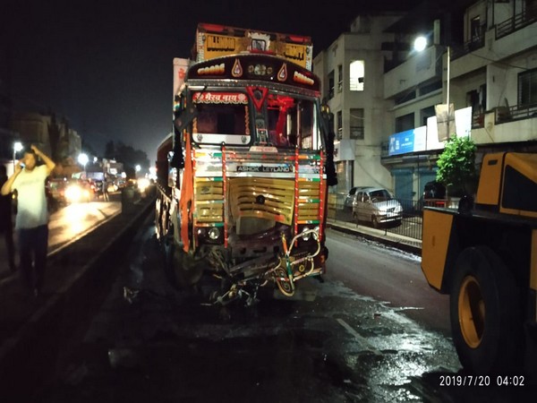 Visuals from the accident site 