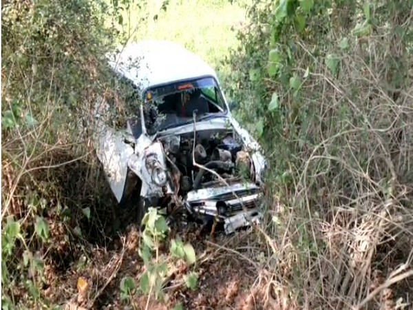 Visual from accident in Krishna District in Andhra Pradesh (Image / ANI)