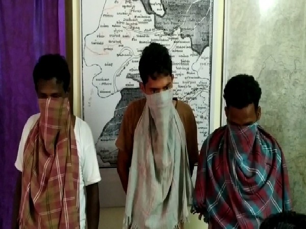 The three accused surrendered before police in Andhra Pradesh