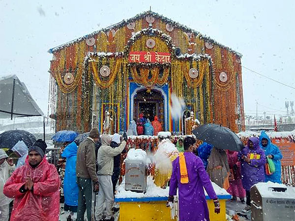 Kedarnath Dham (File photo/ANI)