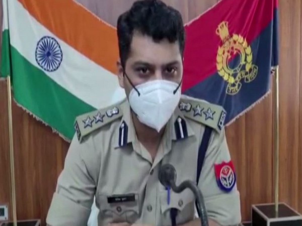 Superintendent of Police, Pilibhit, Dinesh Kumar P. (Photo/ANI)