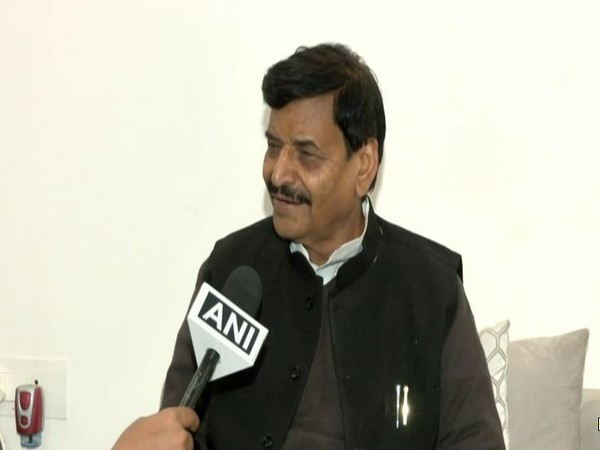 Pragatisheel Samajwadi Party (Lohiya) leader Shivpal Singh Yadav speaking to ANI on Wednesday. (Photo/ANI)
