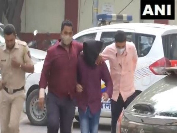 Vishal Kumar being taken to be presented before a Bandra Court on Tuesday. (Photo/ANI)
