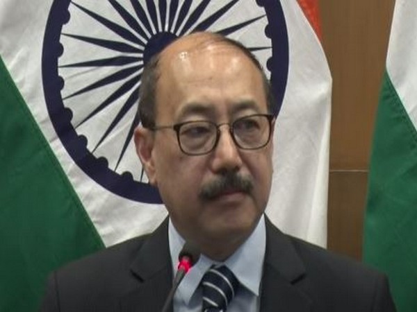 Foreign Secretary Harsh Vardhan Shringla speaking at a special briefing of Ministry of External Affairs (MEA).
