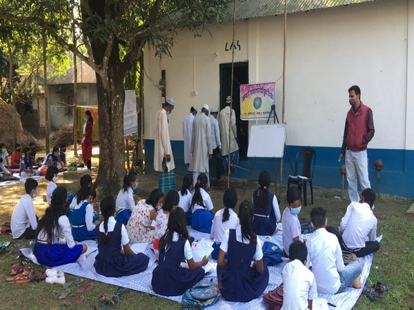 Visuals from Jalpaiguri's Gomirapara (ANI)