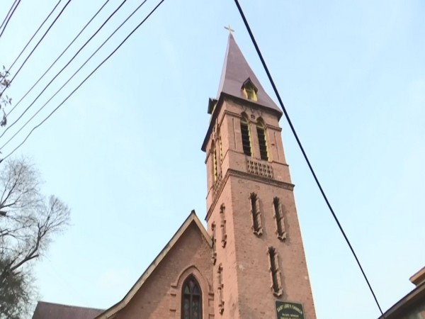 Saint Luke's Church in Dalgate, Srinagar. (Photo/ANI)