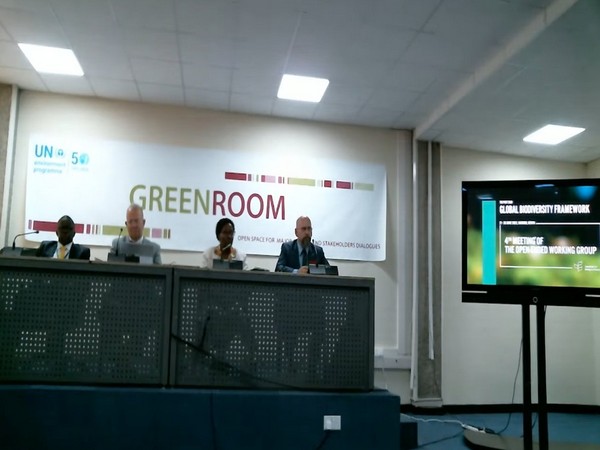 UN Convention on Biological Diversity executive secretary holding a press conference on Tuesday.