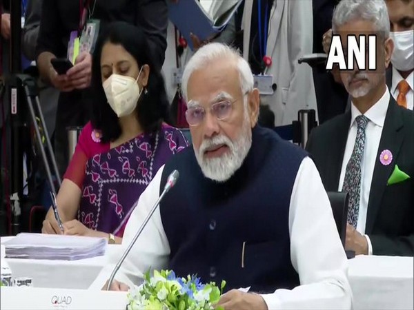 Prime Minister Narendra Modi at the Quad Leaders Summit.