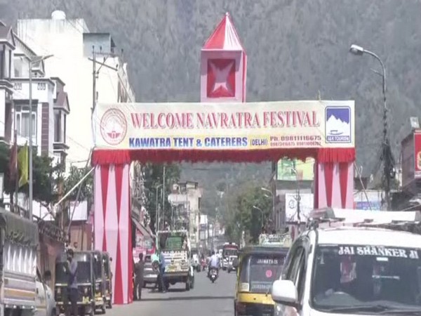 Visual from Jammu and Kashmir's Katra ahead of Navratras