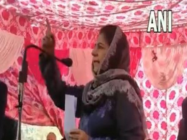 PDP chief Mehbooba Mufti (Photo/ANI)