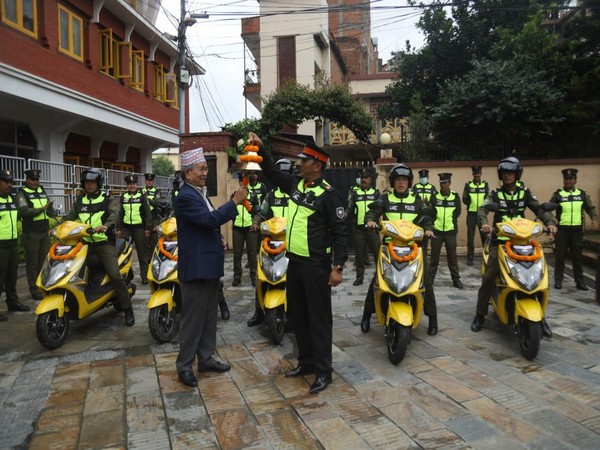 Nepal's Lalitpur city Police becomes country's 1st local body to use electric vehicles. 