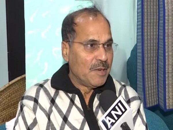 Congress leader Adhir Ranjan Chowdhury talking rto ANI in New Delhi on Saturday 