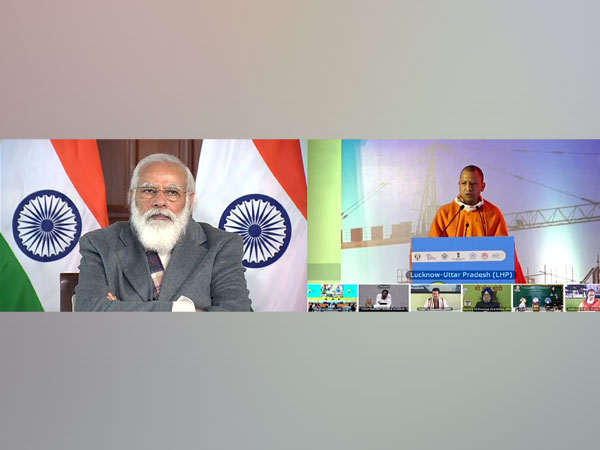 Prime Minister Narendra Modi (left) and Uttar Pradesh Chief Minister Yogi Adityanath (right)