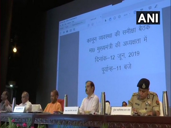 CM Adityanath held review meeting on law and order in Lucknow on Wednesday 