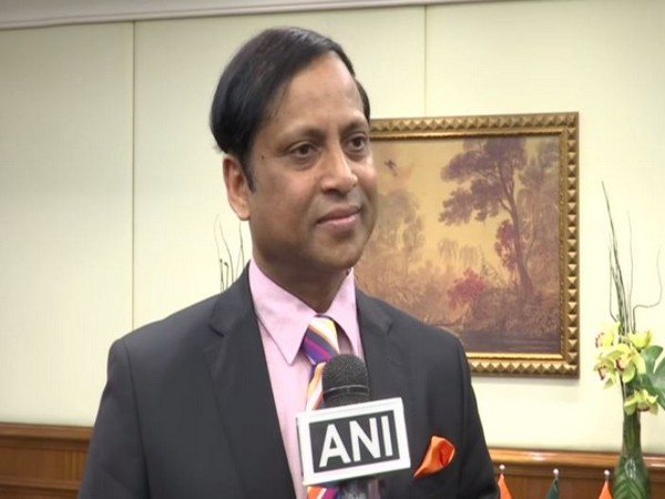 Indian Ambassador to Brazil Ashok Das speaking to ANI.