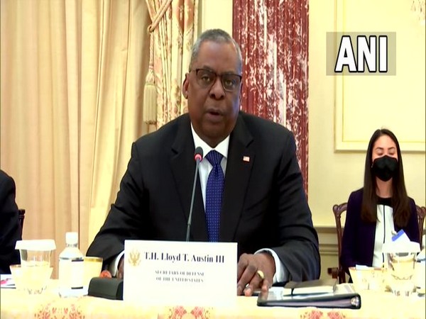 US Defence Secretary Lloyd Austin at the fourth India-US 2+2 Ministerial Dialogue.