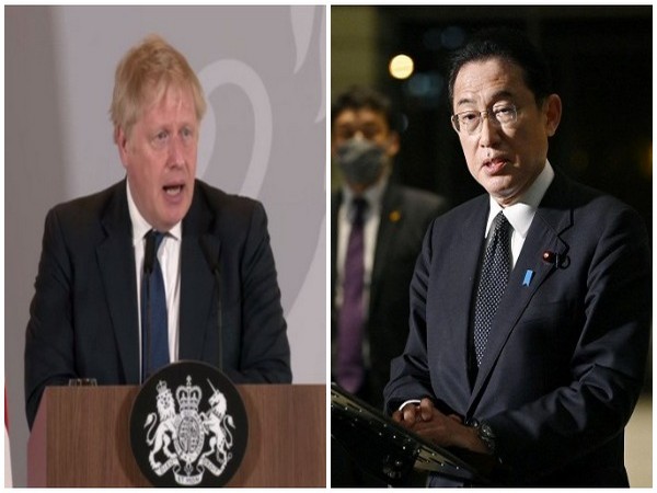UK Prime Minister Boris Johnson will host his Japanese counterpart on Thursday