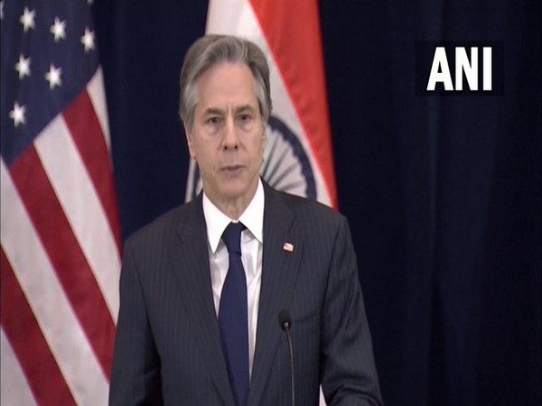 US Secretary of State Antony Blinken after holding India-US 2+2 Ministerial Dialogue on Monday.
