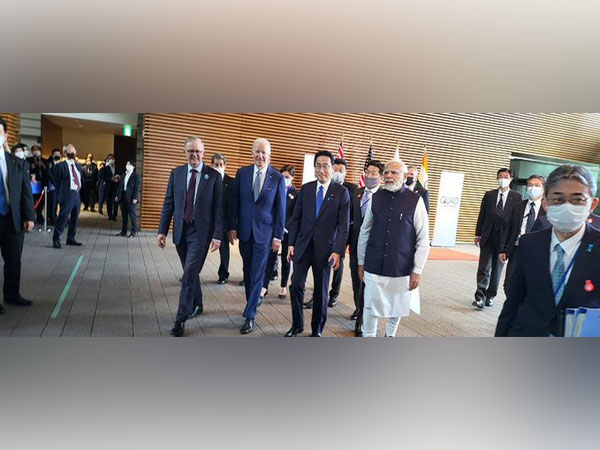 Quad leaders including Prime Minister Narendra Modi at the Tokyo summit on Tuesday