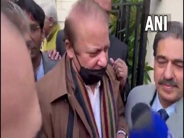 Former Pakistan PM Nawaz Sharif (ANI)
