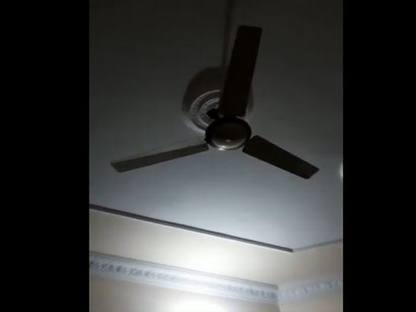 A grab of fan wobbling in the house of a Pakistani resident. (Photo Credit: Twitter)