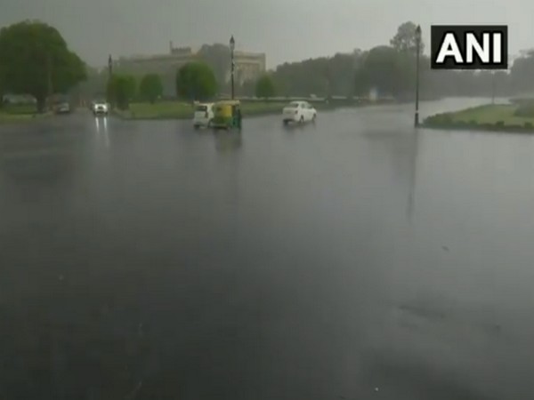 Visuals from Delhi's Rajpath area (Photo/ANI)