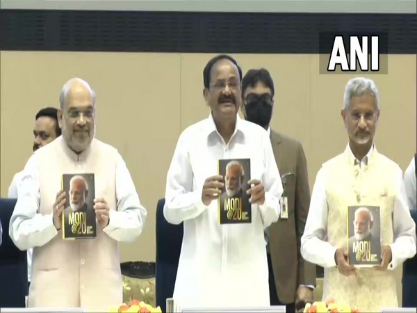 Vice President Naidu releases 'Modi @20: Dreams Meeting Delivery' book