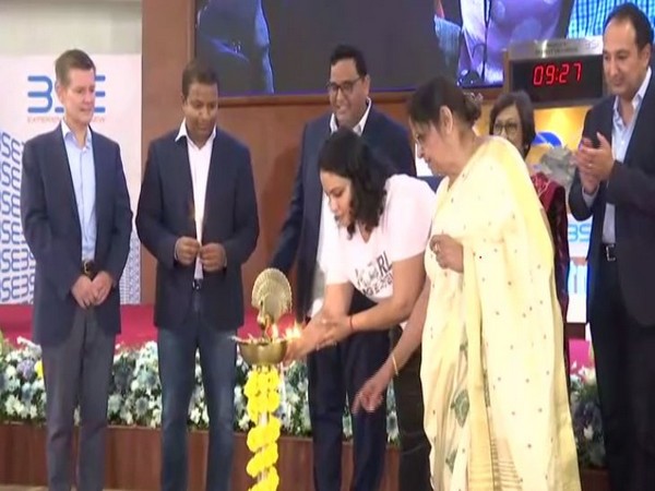 Paytm IPO listing ceremony at Bombay Stock Exchange (Photo/ANI)