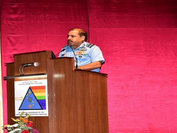 Air Chief Marshal RKS Bhadauria, Chief of the Air Staff delivering inaugural address.