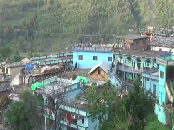 The Dungi village of Uttarkashi district has been sealed. Photo/ANI