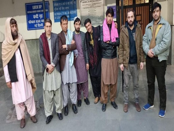 9 Afghan nationals arrested, 1.623 Kgs heroin seized in Delhi. Photo/ANI