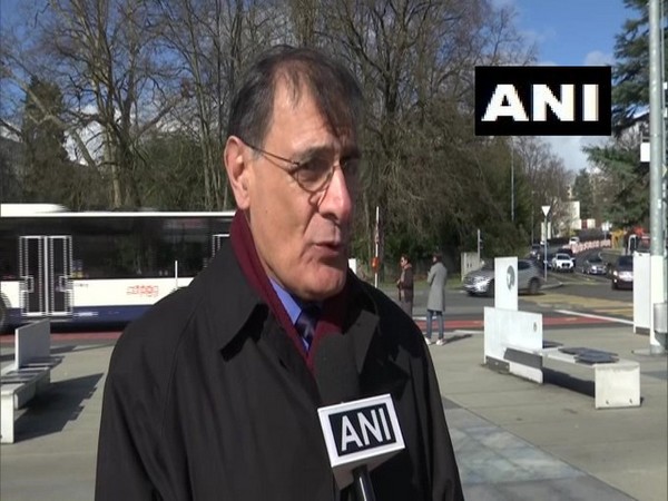 Sediqullah Rahi, brother of former President of Afghanistan, Dr Najibullah speaking to ANI in Geneva (Photo/ANI)