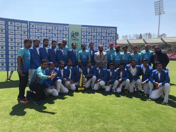 Afghanistan team after their maiden Test victory (Photo/ICC)