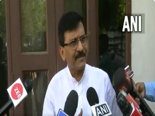 Shiv Sena leader Sanjay Raut (Photo/ANI)