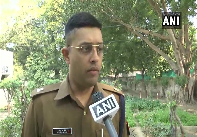 SP City Agra, Rohan P Botre speaking to ANI on Monday.