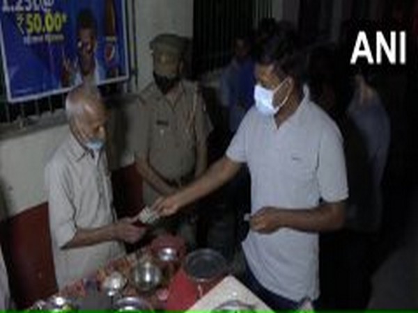 The 90-year-old stall owner in Agra. 