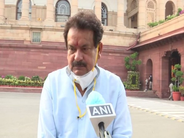 Agra MP SP Singh Baghel. (Photo/ANI)